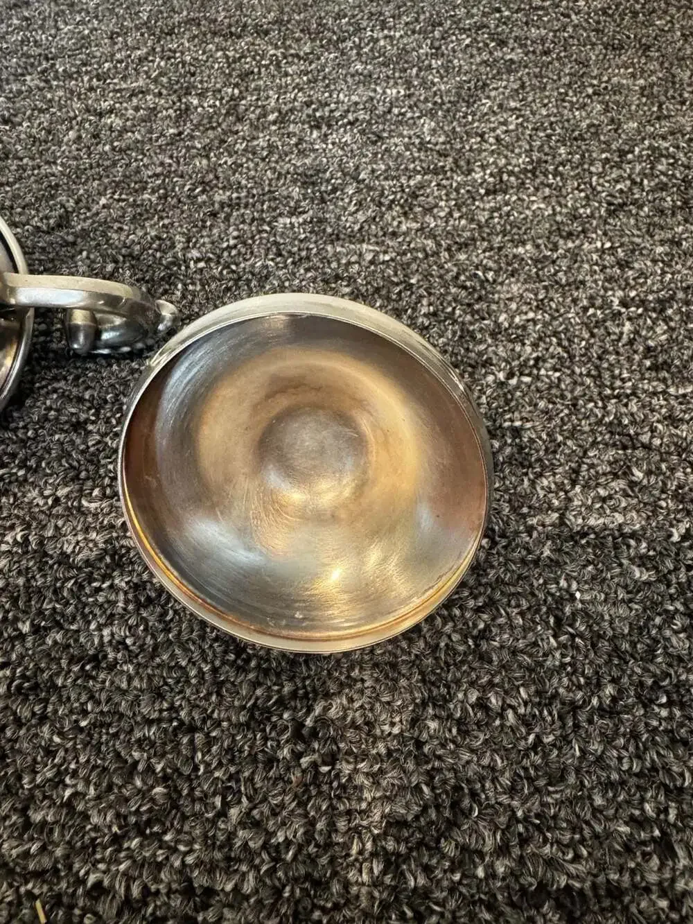 4 Pc~EPCA~Bristol~Silverplate by Poole~#110~Large Covered Sugar, Creamer & base